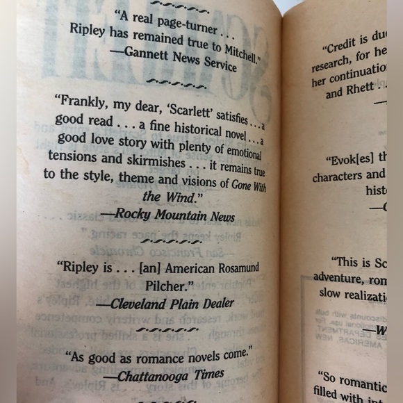 Scarlet Gone With The Wind Sequel & Hellion Novels - Picture 6 of 11